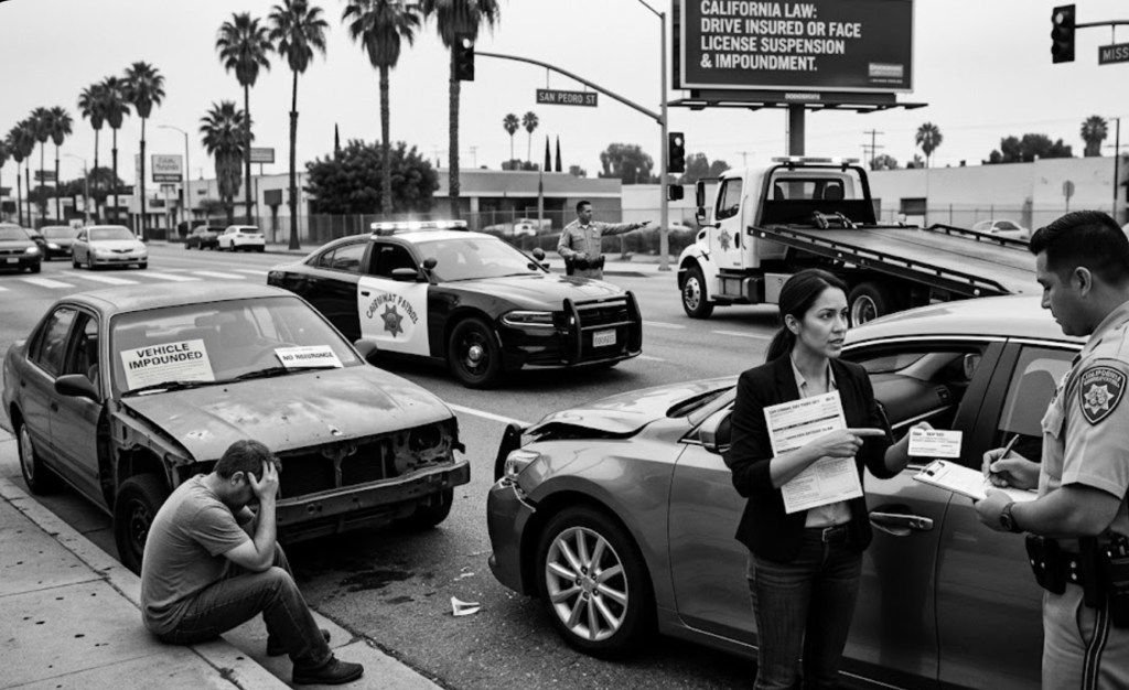 if the driver does not have insurance